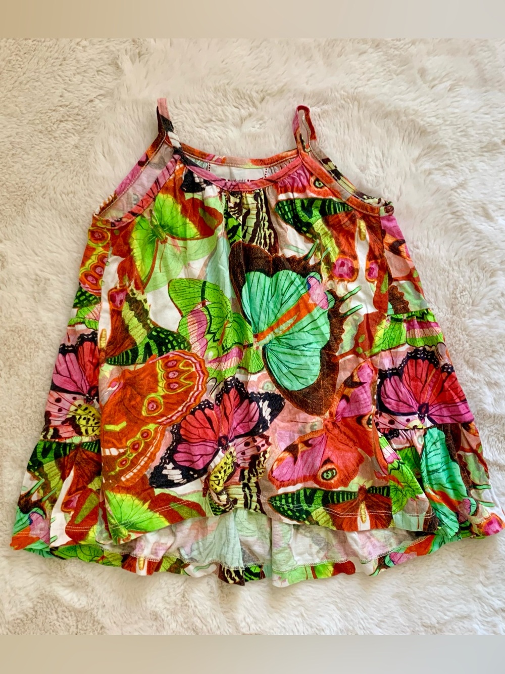 Paper Wings Organic Butterflies Top Girl 4